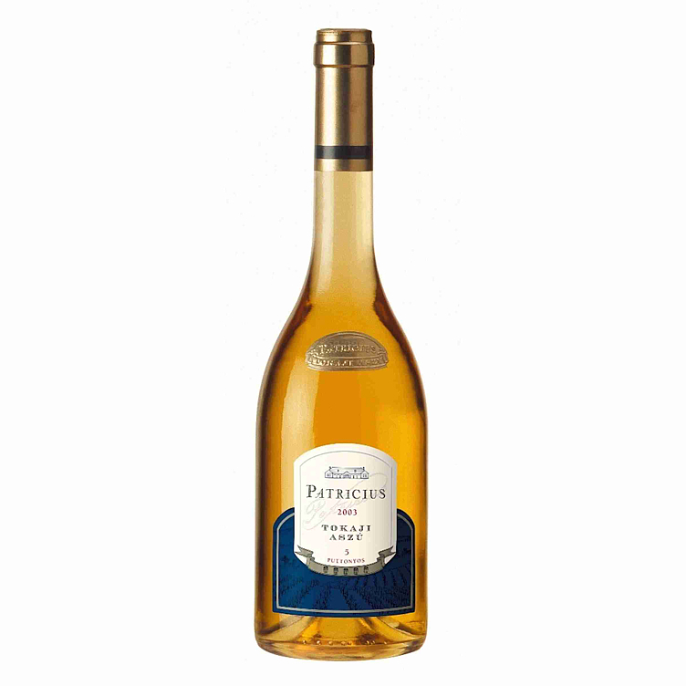 Patricius tokaji aszú 5 puttonyos  12%  50cl