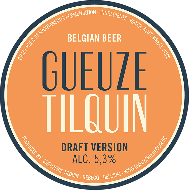 Tilquin gueuze draft version  4,8%  keykeg  20l
