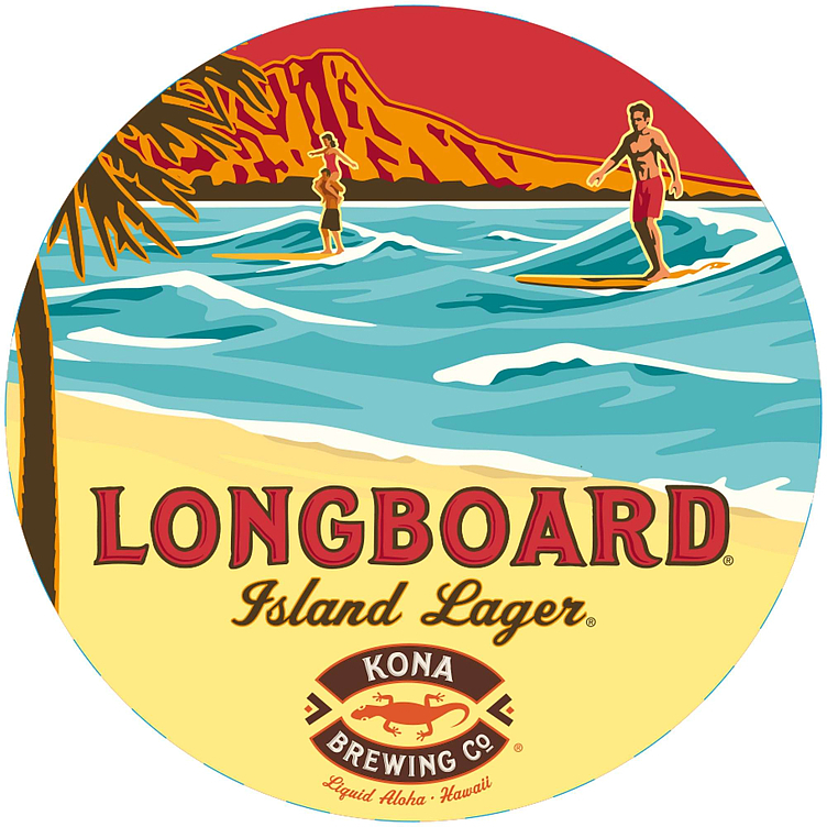 Kona longboard lager keykeg   4,6%   30l