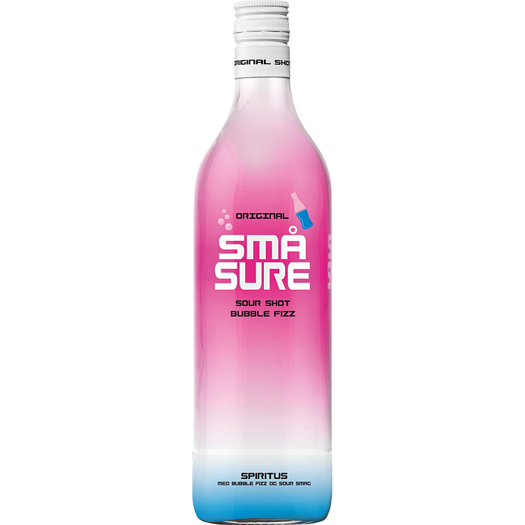 Små sure bubble gum   16,4%   100cl