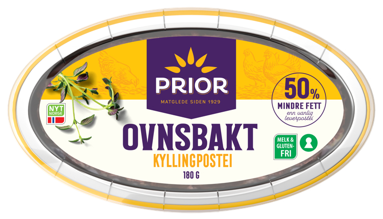 Kyllingpostei ovnsbakt 180g