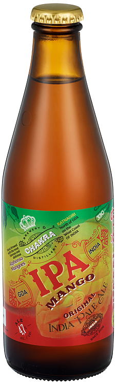 Chakra mango goa ipa   4,7%   24x33cl