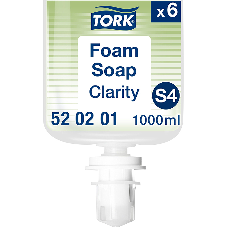 Klar skumsåpe s4   1000ml