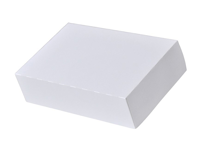 Donuts q-lokk eske 6-pk hvit 300x200x80mm  230stk