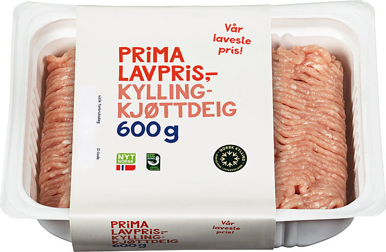 Kyllingkjøttdeig  600g