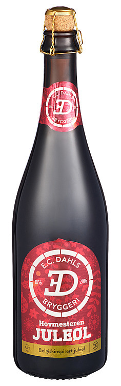 Ecd hovmesteren juleøl fl   4,5%   12x75cl
