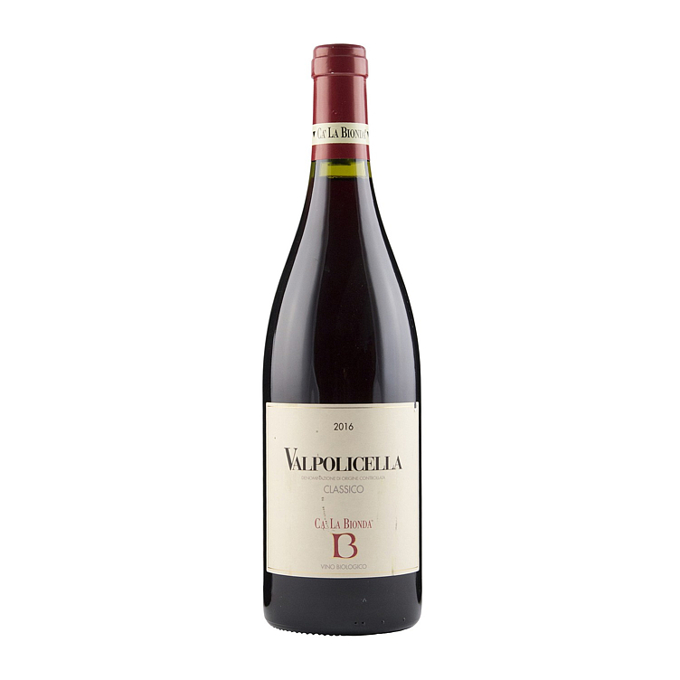 Ca  la bionda valpolicella classico  12%  75cl