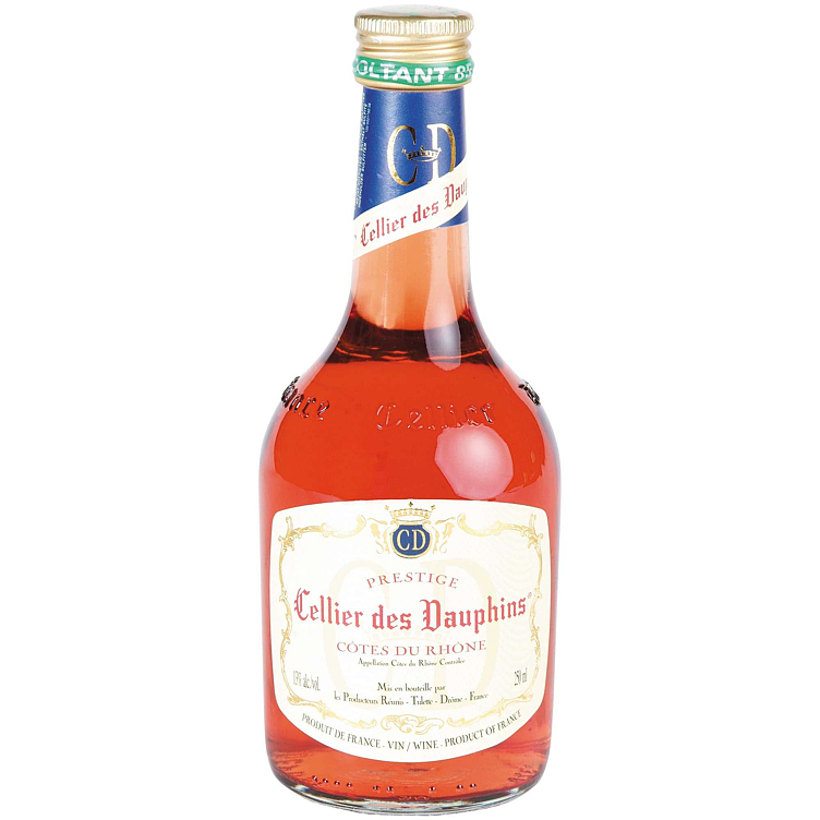 Cellier des dauphins rosé  12,5%  25cl