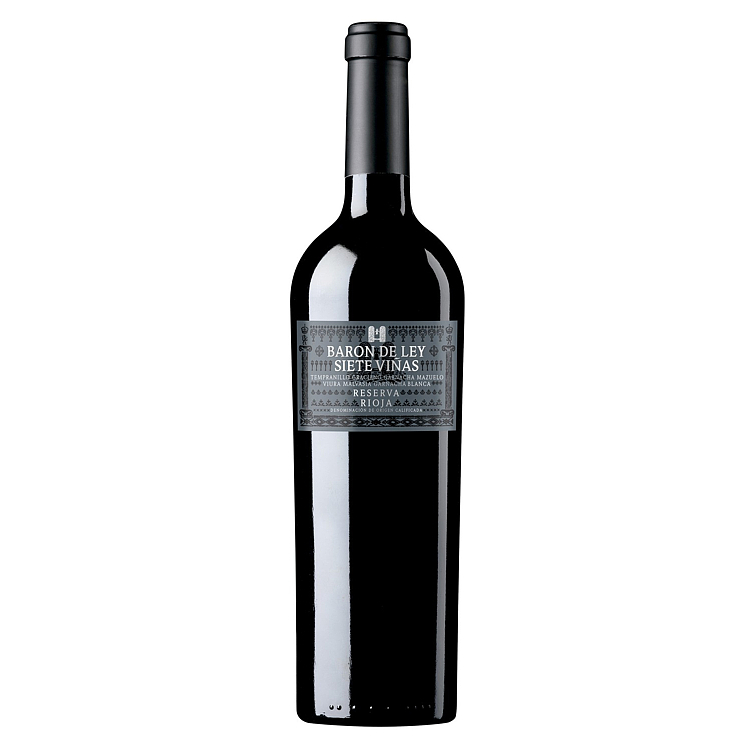 Baron de ley 7 vinas reserva   14,5%   75cl