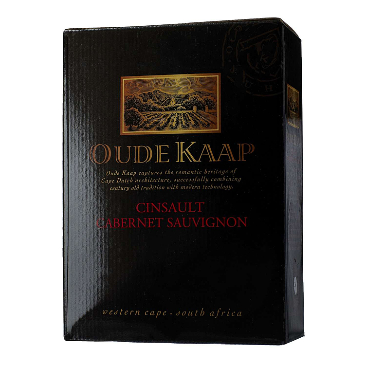 Oude kaap cinsault cabernet sauvignon  13% bib 3l