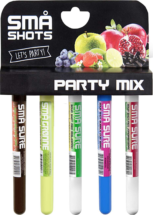 Små partymix  16,4%   7x5x2cl