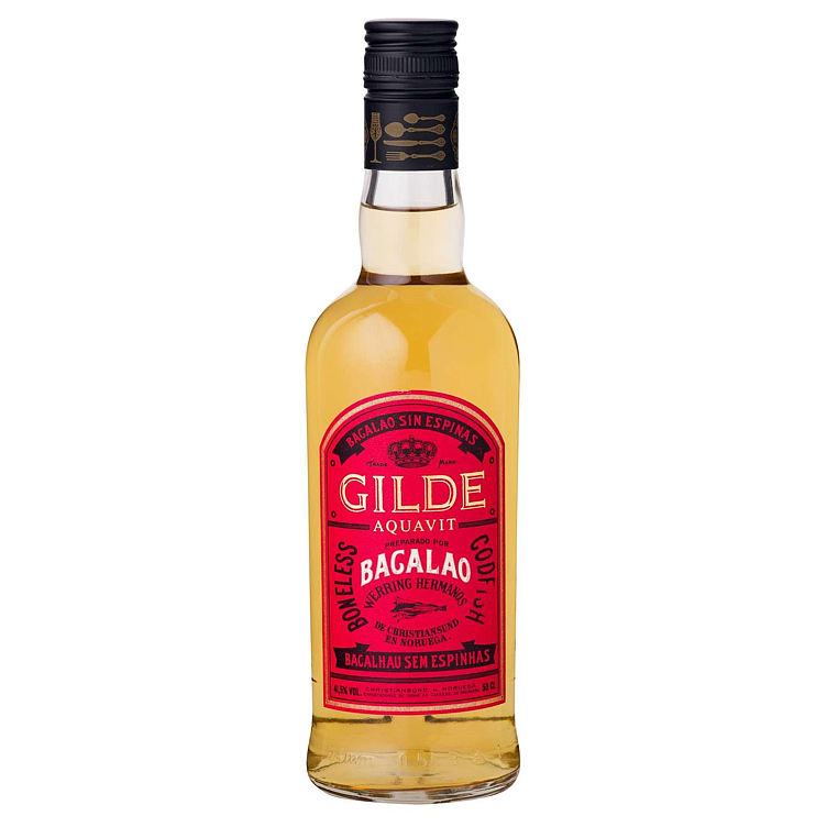 Gilde bacalao aquavit  41,5%  50cl