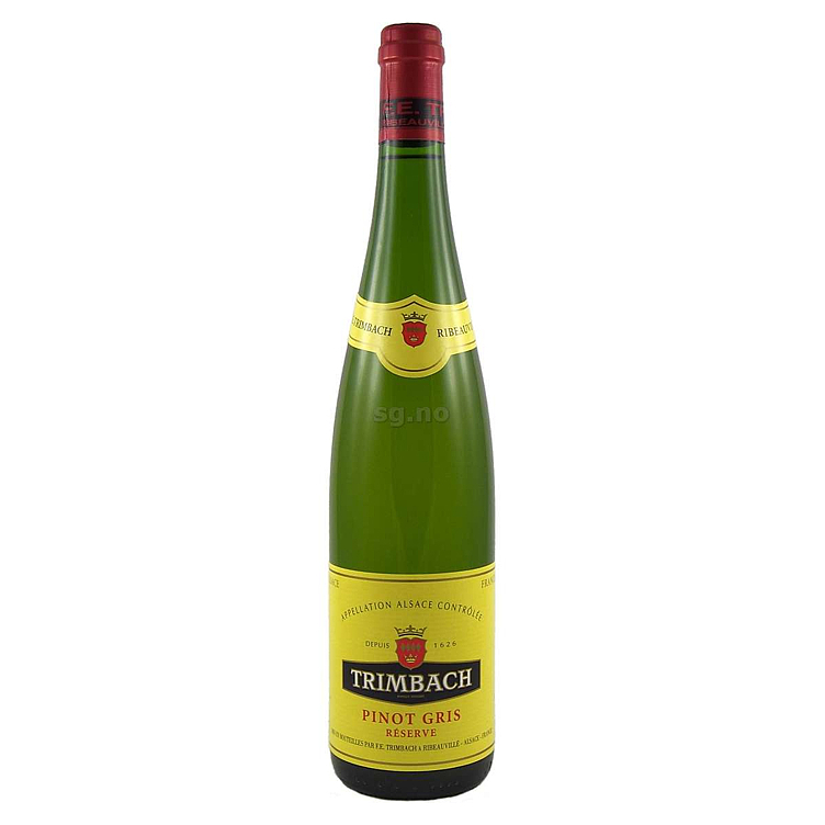 Trimbach pinot gris réserve   13,5%  75cl