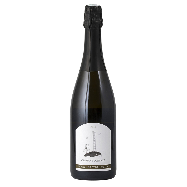 Kreydenweiss lune à boire bulle cremant d alsace  12%  75cl