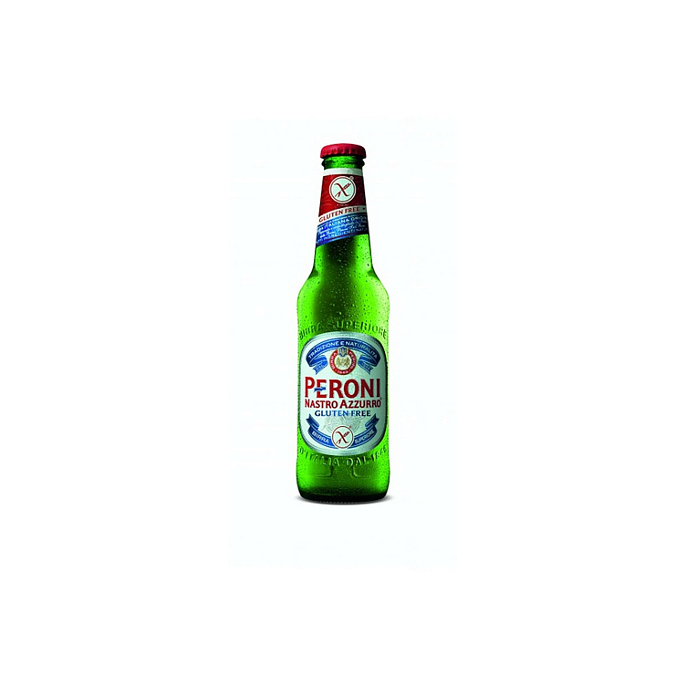 Peroni nastro azzurro gluten free   5,1%   24x33cl