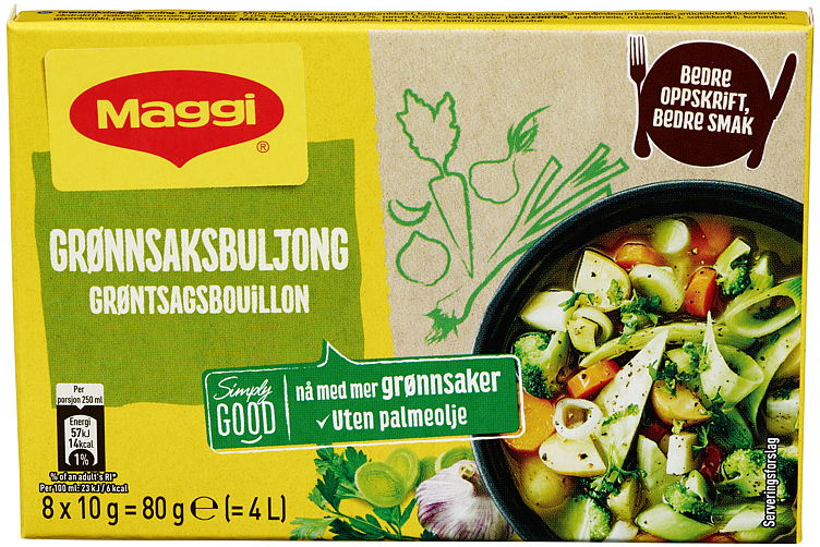 Klar grønnsaksbuljong   4l