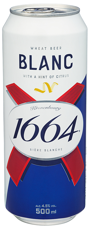 Kronenbourg 1664 blanc bx  4,5%  24x50cl