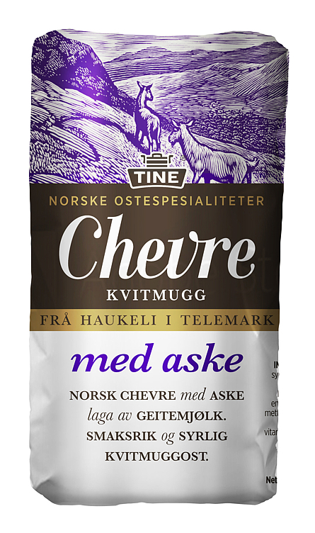 Norsk chevre aske haukeli  100g