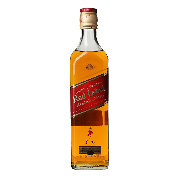 Johnnie walker red label  40%  50cl