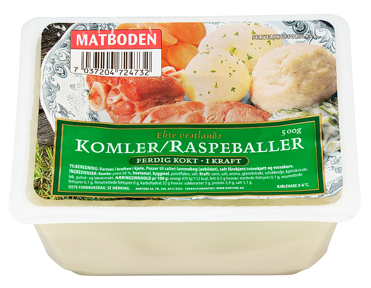 Potetball/komle   500g