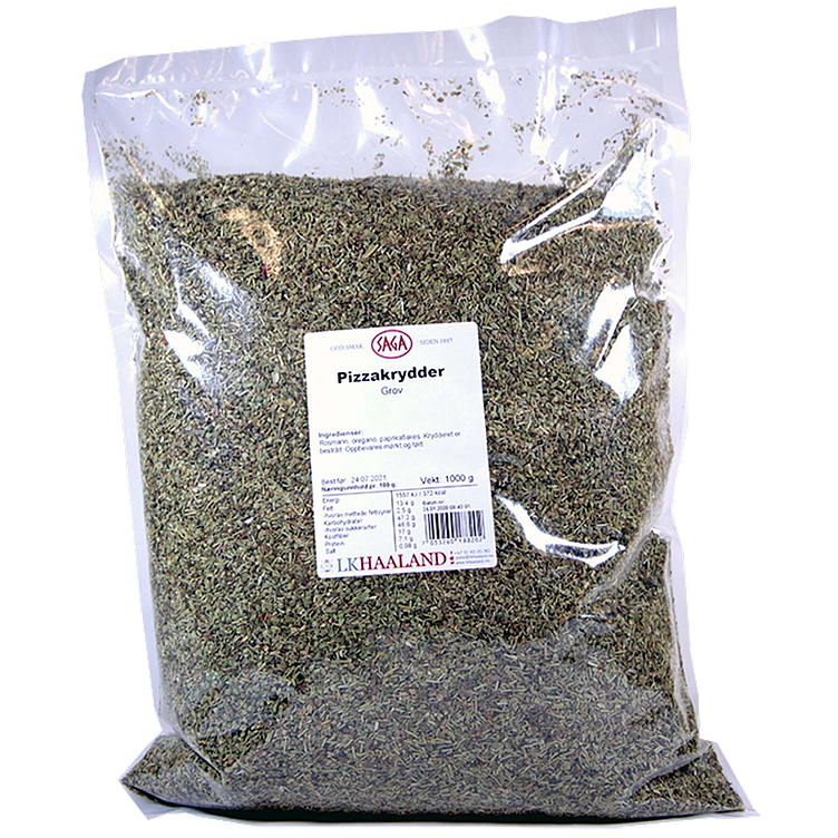 Pizzakrydder grov   1kg