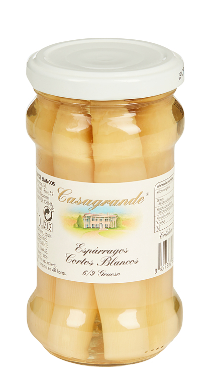 Asparges hvit  185g