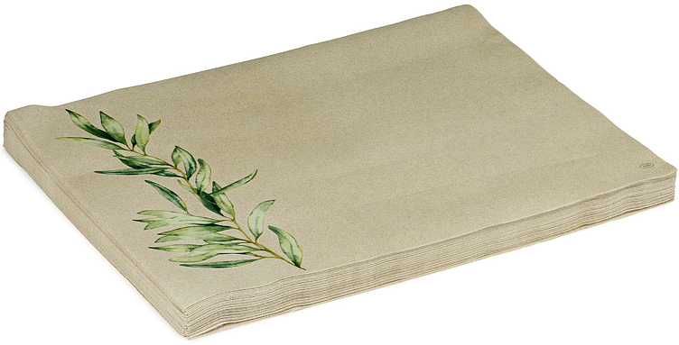 Bordbrikke d-cel foliage   100stk