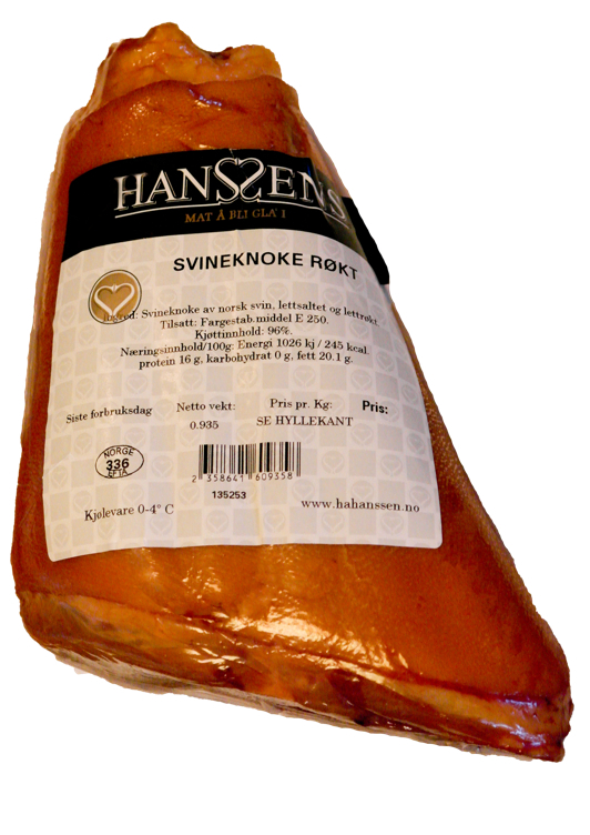 Svineknoke salte/røkt løs fe  kg