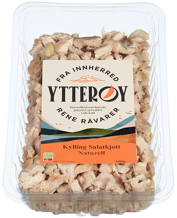Grillet kylling salatkjøtt  1kg