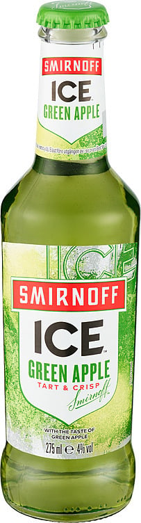 Smirnoff ice green apple fl   4%   24x27,5cl