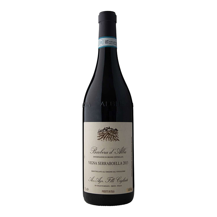 Cigliuti barbera d alba serraboella  14,5%   75cl