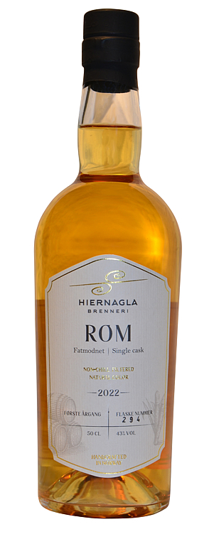 Hiernagla fatmodnet rom  2022   43%   50cl