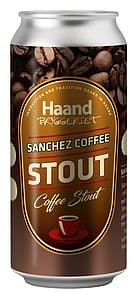 Haandbryggeriet sanchez coffee stout   7%   24x44cl