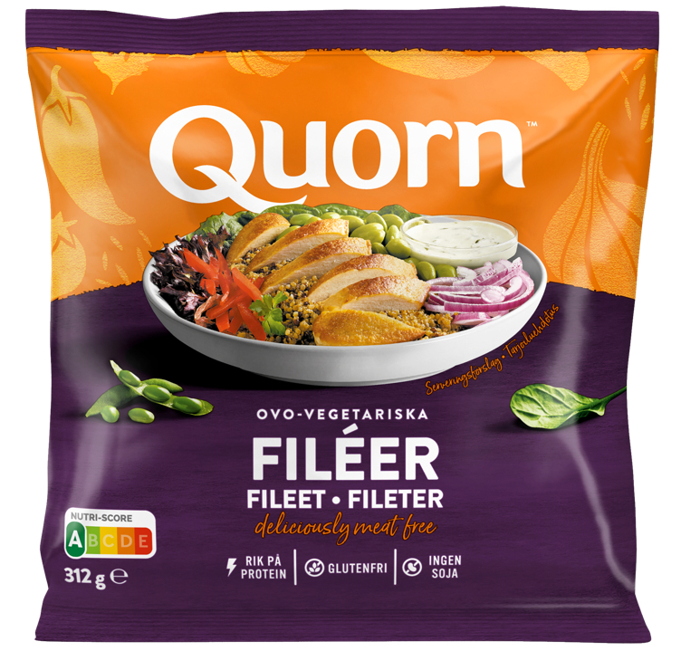 Quorn vegetabilske fileter  312g