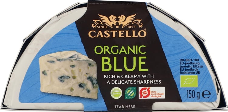 Castello blå økologisk   150g