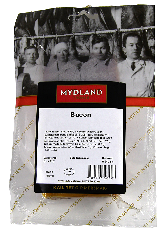 Bacon hel   kg