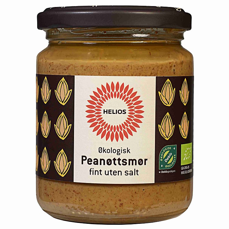 Peanøttsmør økol. fint uten salt    250g
