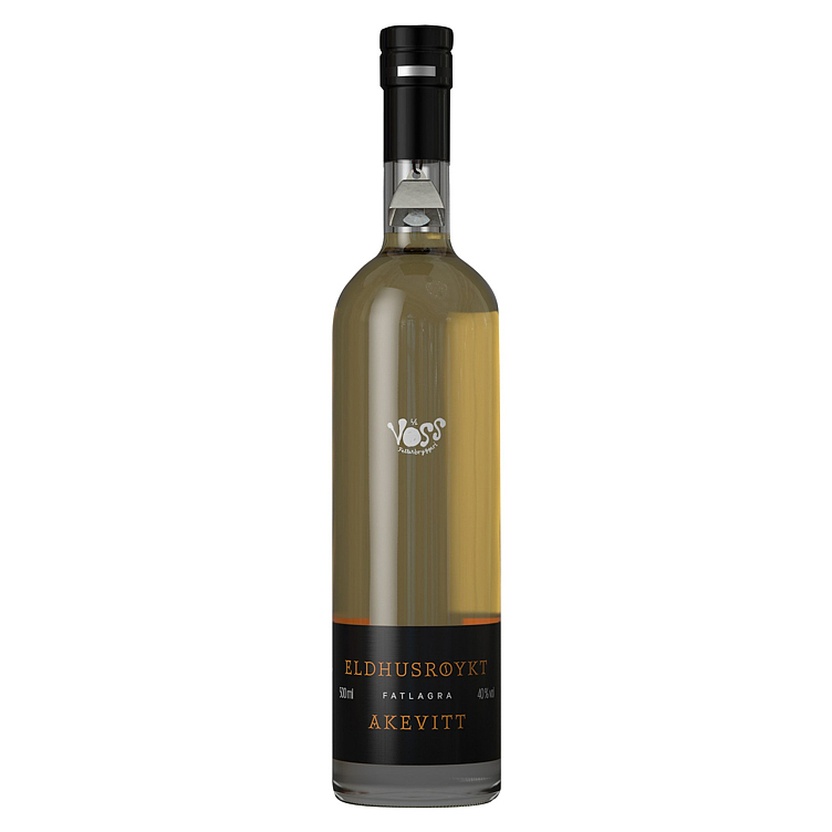 Voss eldhusrøykt fatlagra akevitt    40%    50cl