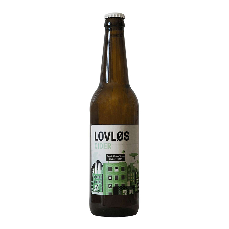 Lovløs cider   6%   12x50cl