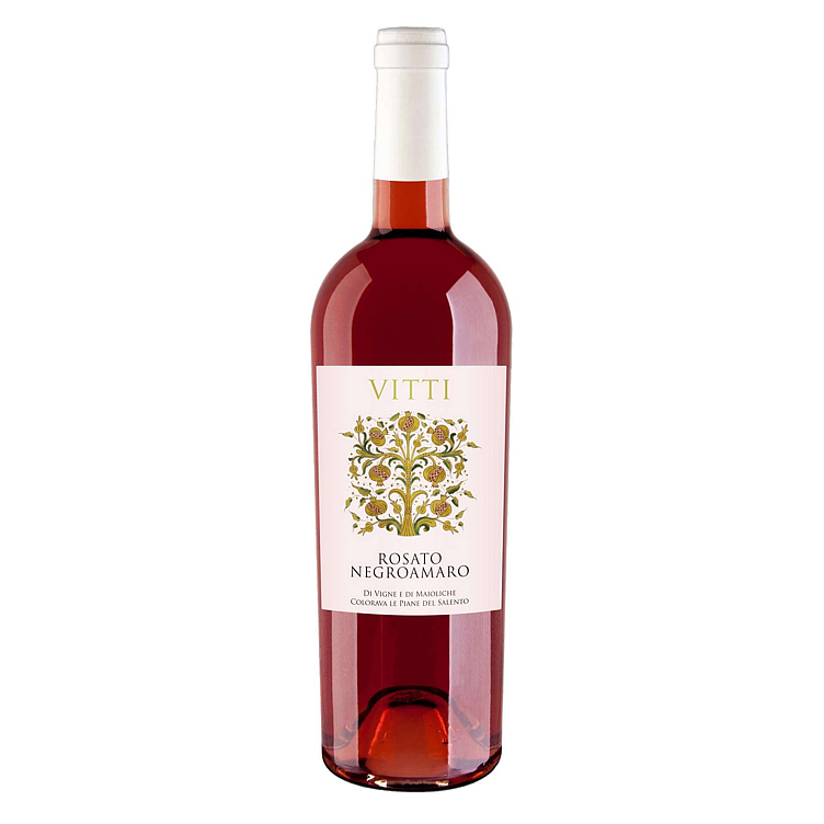 Vitti negroamaro rosato  12%  75cl