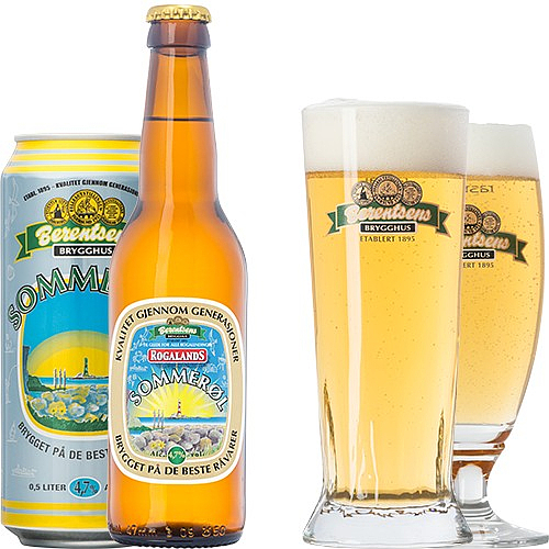Berentsens sommerøl bx   4,7%   24x33cl