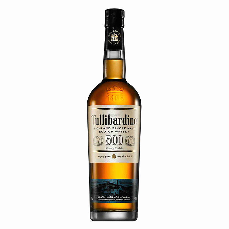 Tullibardine 500 sherry finish  43%  70cl