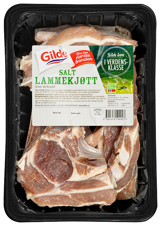 Lammekjøtt salt 4xca950g   kg