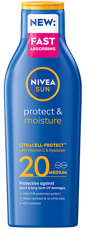 Nivea sun lotion spf20   200ml