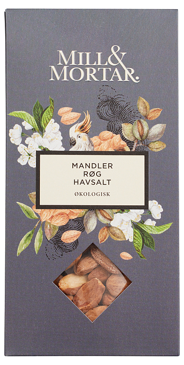 Mandler røkte m/havsalt  100g