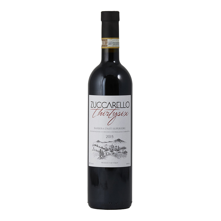 Zuccarello 36 barbera d asti   14%   75cl