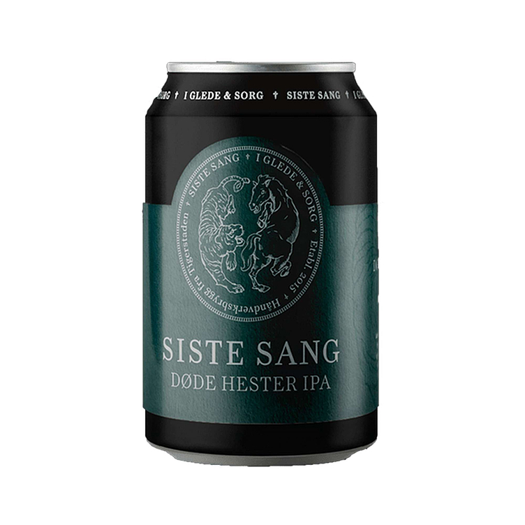 Siste sang døde hester ipa bx   6,5%   24x33cl