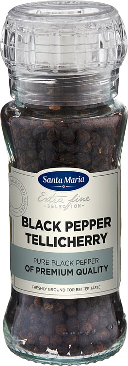 Tellicherry sort pepper kvern      70g