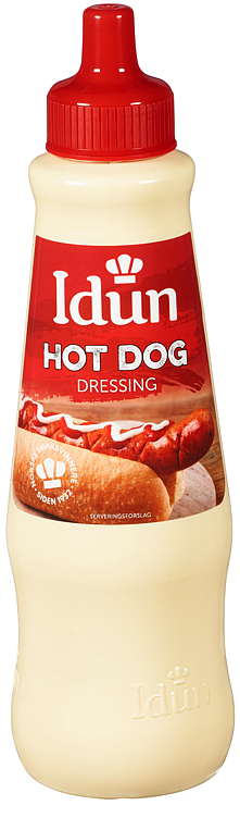 Idun dressing hot dog     830g