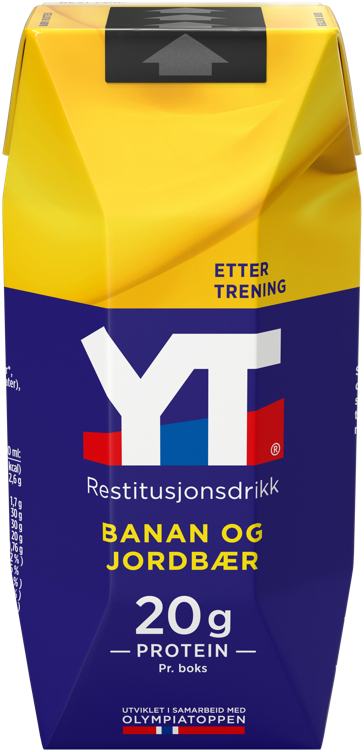 Yt restitusjonsdrikk banan/jordb      330ml